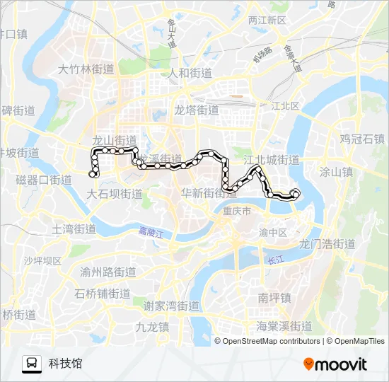 604路 Bus Line Map