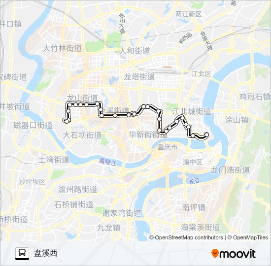 604路 bus Line Map