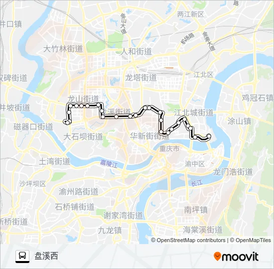 604路 Bus Line Map