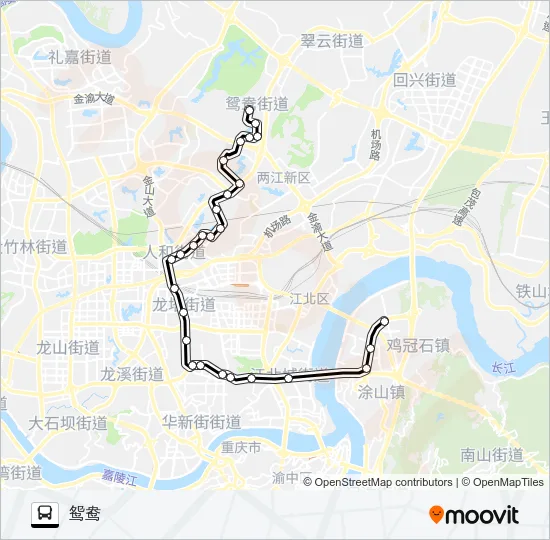 607路 Bus Line Map