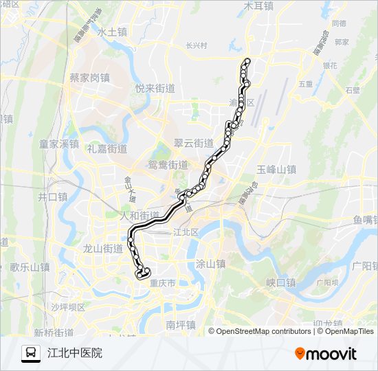 609路 bus Line Map