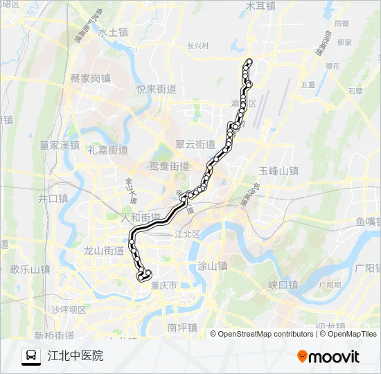 609路 Bus Line Map
