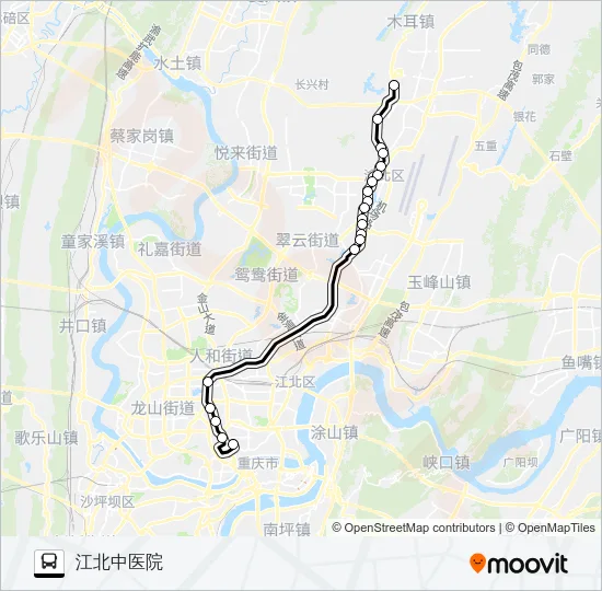 610路 Bus Line Map