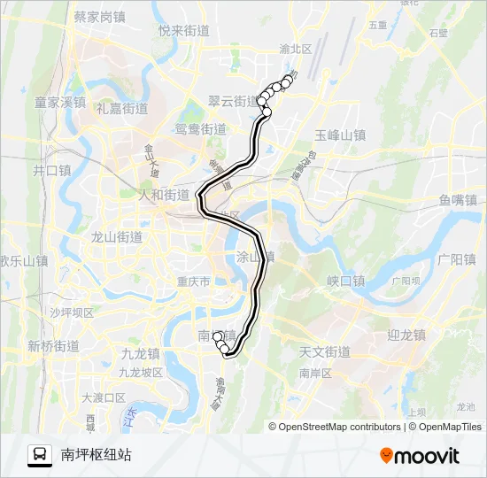 613路 Bus Line Map