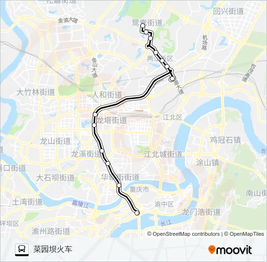 618路 Bus Line Map