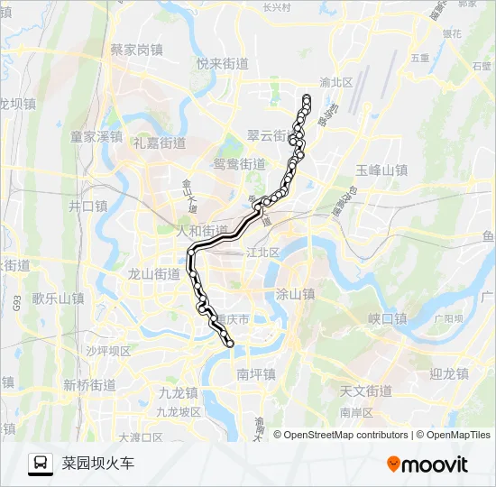 619路 Bus Line Map