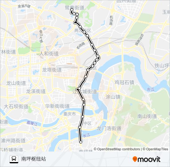 620路 bus Line Map