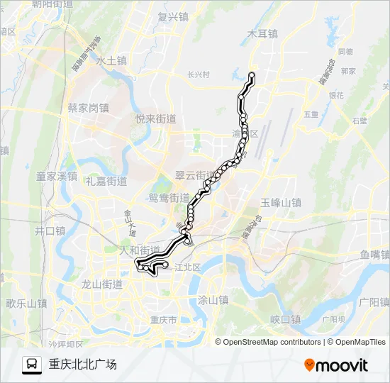 622路 Bus Line Map