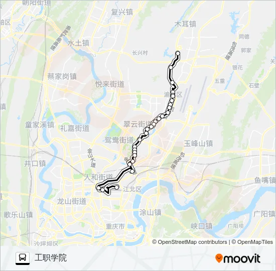 622路 Bus Line Map