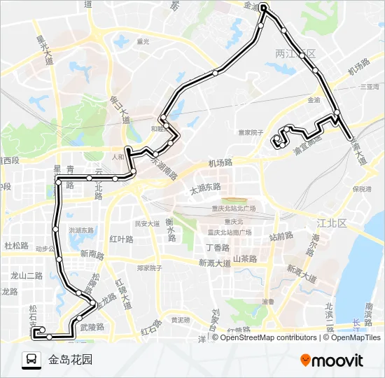 624路 Bus Line Map