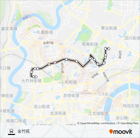 625路 Bus Line Map