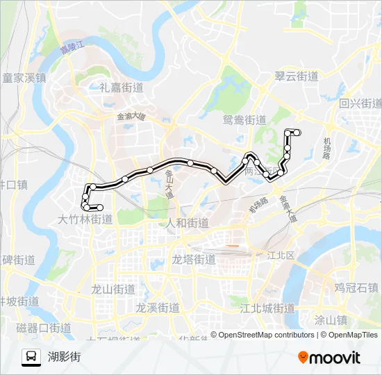 625路 Bus Line Map