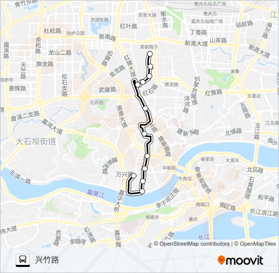 630路 bus Line Map