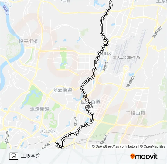 642路 Bus Line Map