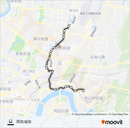 656路 bus Line Map