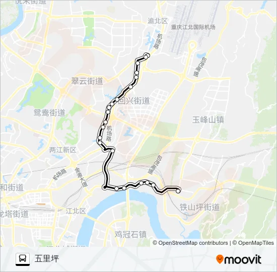 656路 Bus Line Map