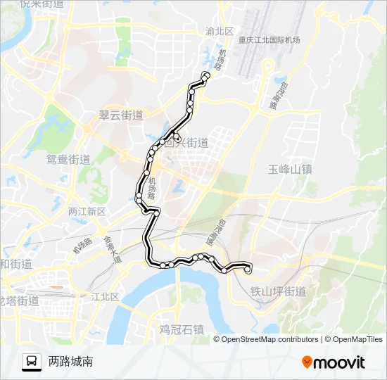 656路 Bus Line Map