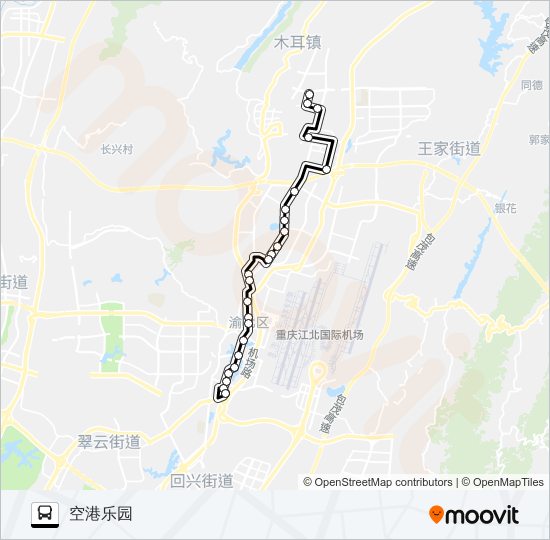 公交681路的线路图