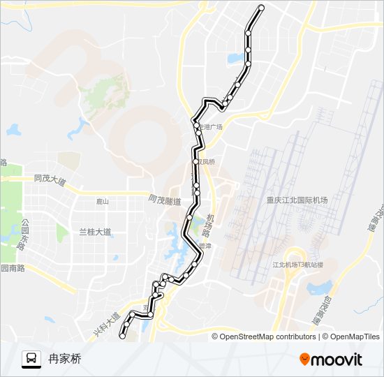 公交682路的线路图