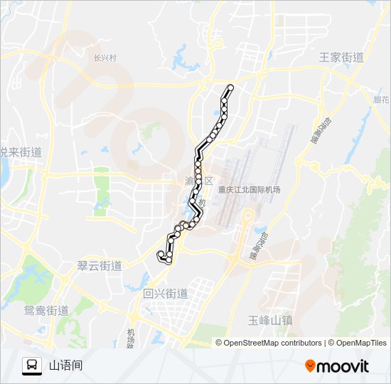 公交682路的线路图