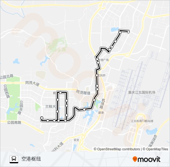 687路 Bus Line Map