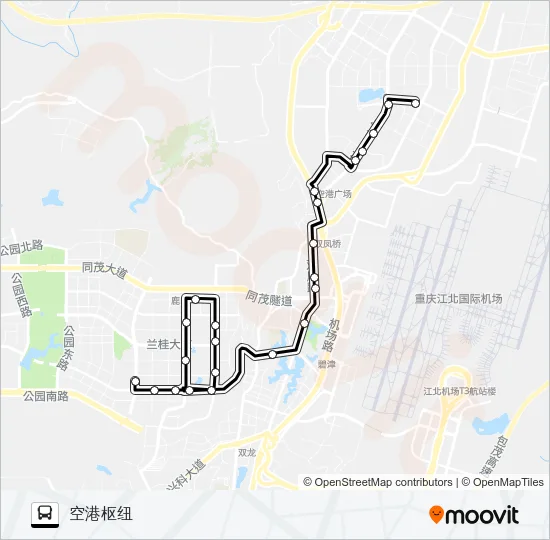 687路 Bus Line Map
