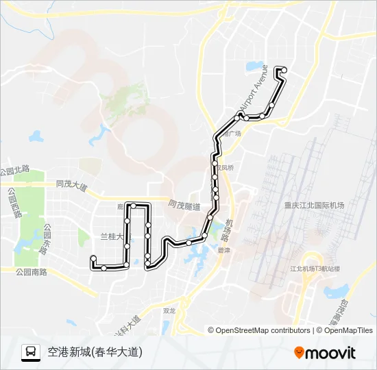 687路 Bus Line Map