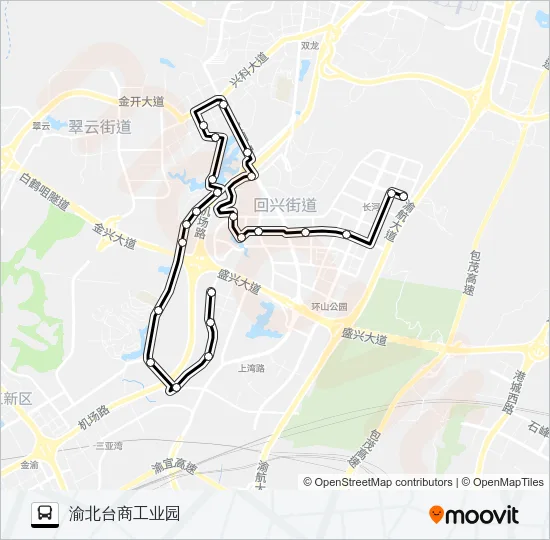 688路 Bus Line Map