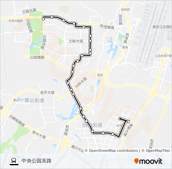 689路 bus Line Map