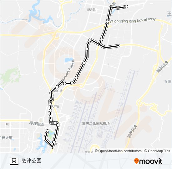 公交692路的线路图