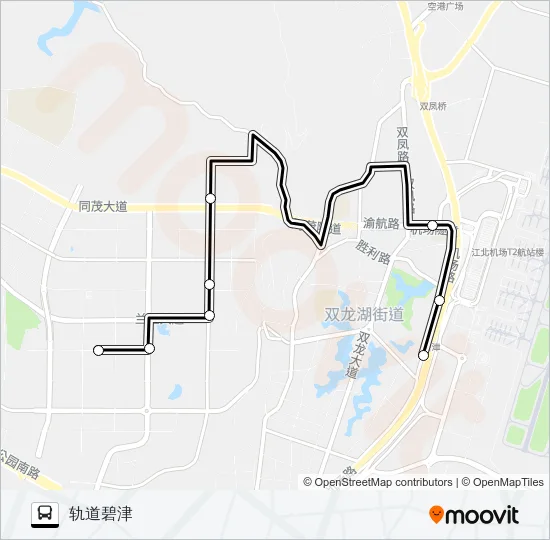 694路 Bus Line Map