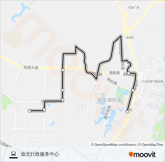 公交694路的线路图