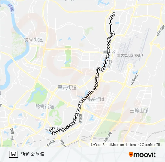 697路 Bus Line Map