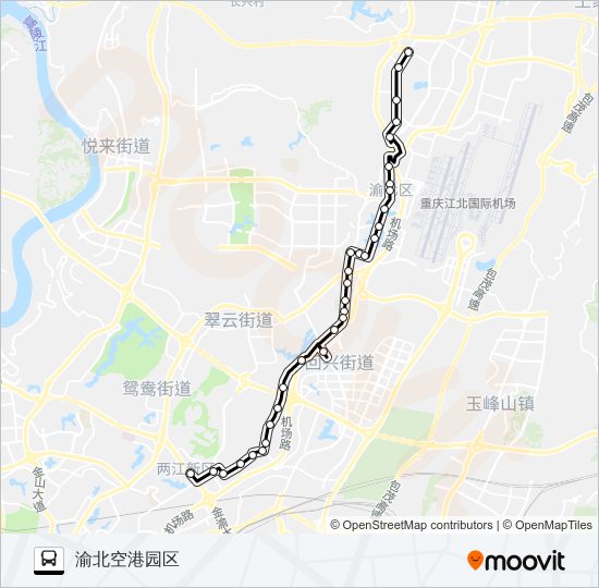 公交697路的线路图