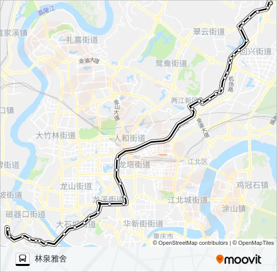 801路 Bus Line Map
