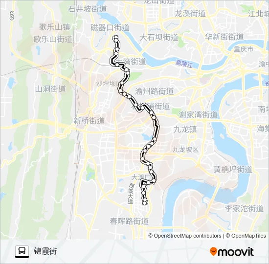 806路 Bus Line Map