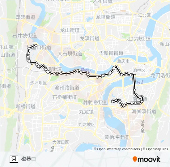 808路 Bus Line Map