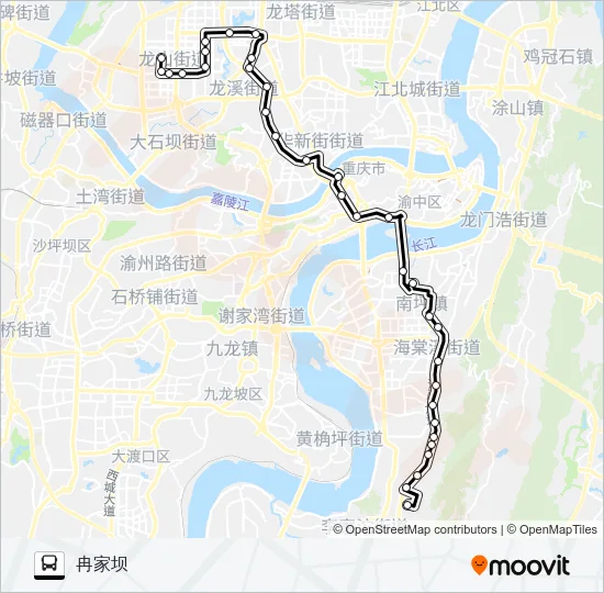 809路 Bus Line Map