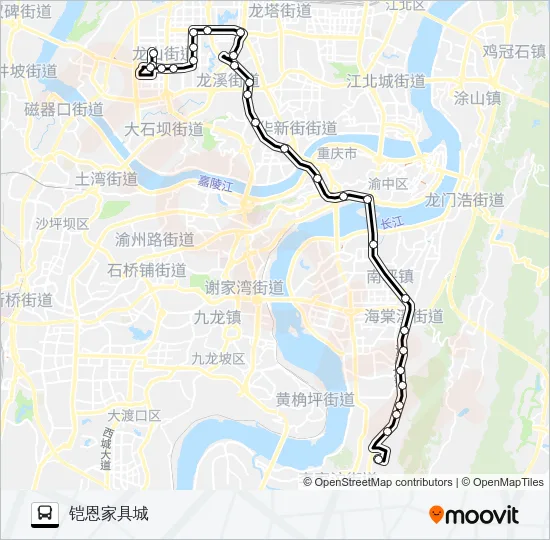 809路 Bus Line Map
