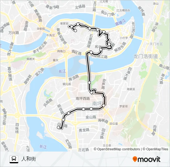 810路 Bus Line Map