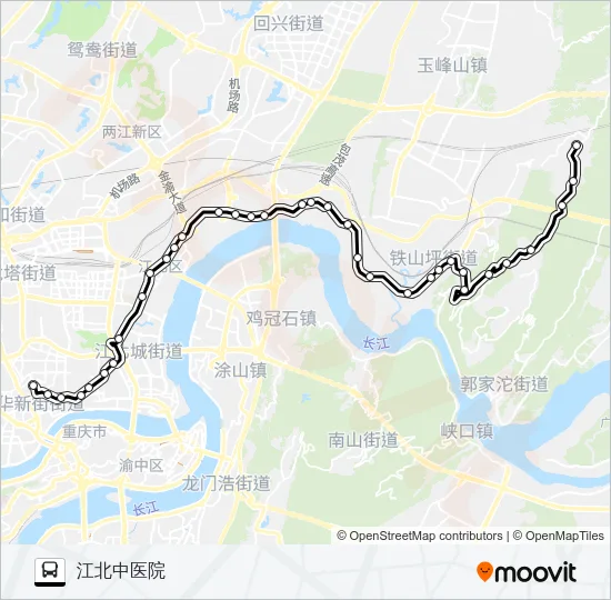 813路 Bus Line Map