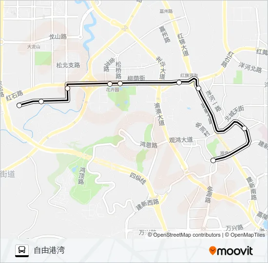815路 Bus Line Map