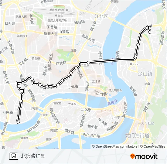 816路 Bus Line Map