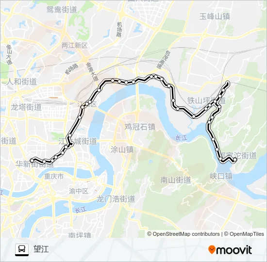 817路 Bus Line Map