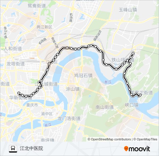 817路 bus Line Map