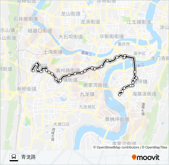 819路 Bus Line Map