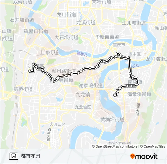 819路 Bus Line Map