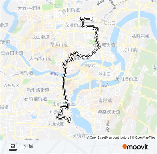 820路 bus Line Map