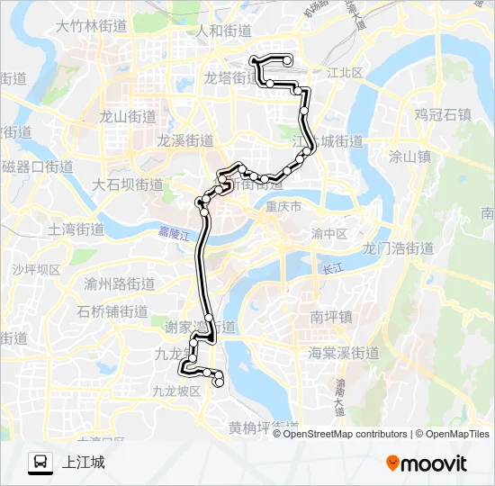 820路 Bus Line Map