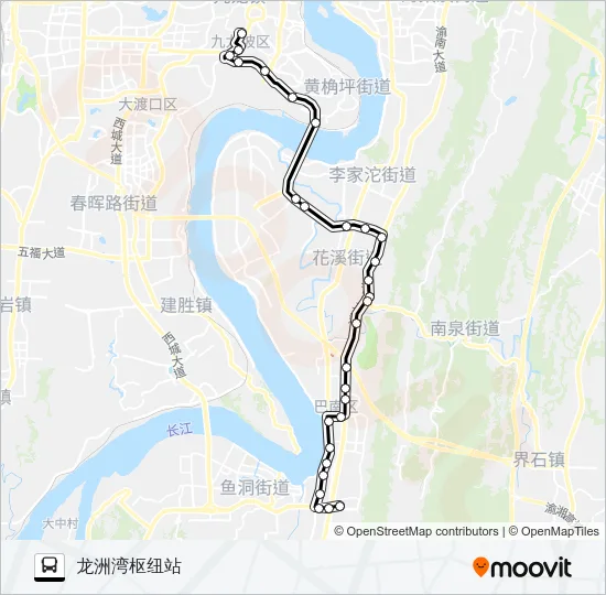 822路 Bus Line Map